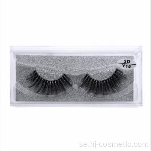 Partihandel 3D Faux Mink Lashes Osynliga Band Silke Ögonfransar